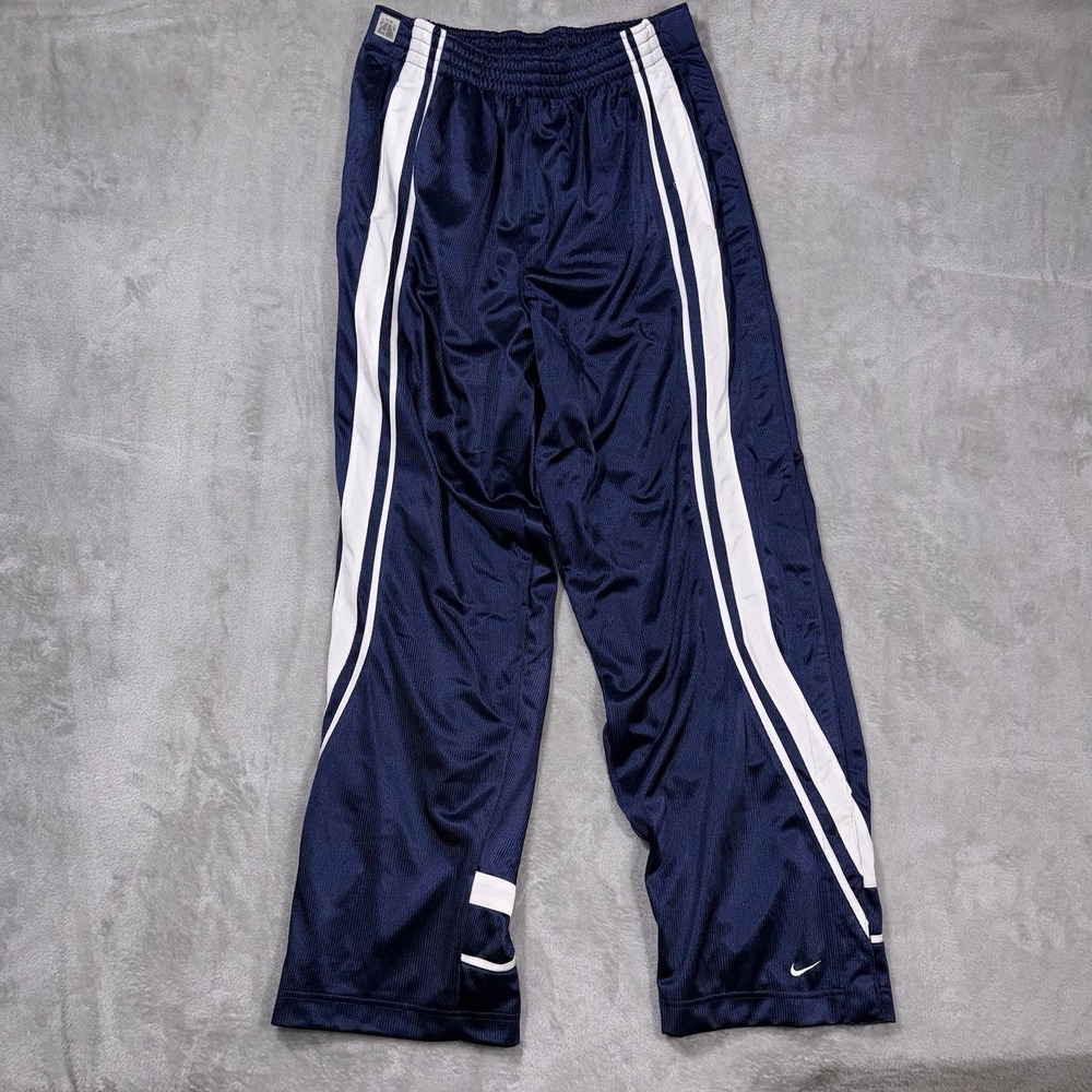 Vintage Nike Heavyweight Side Button Sportswear Basketball Break Away Pants Xl